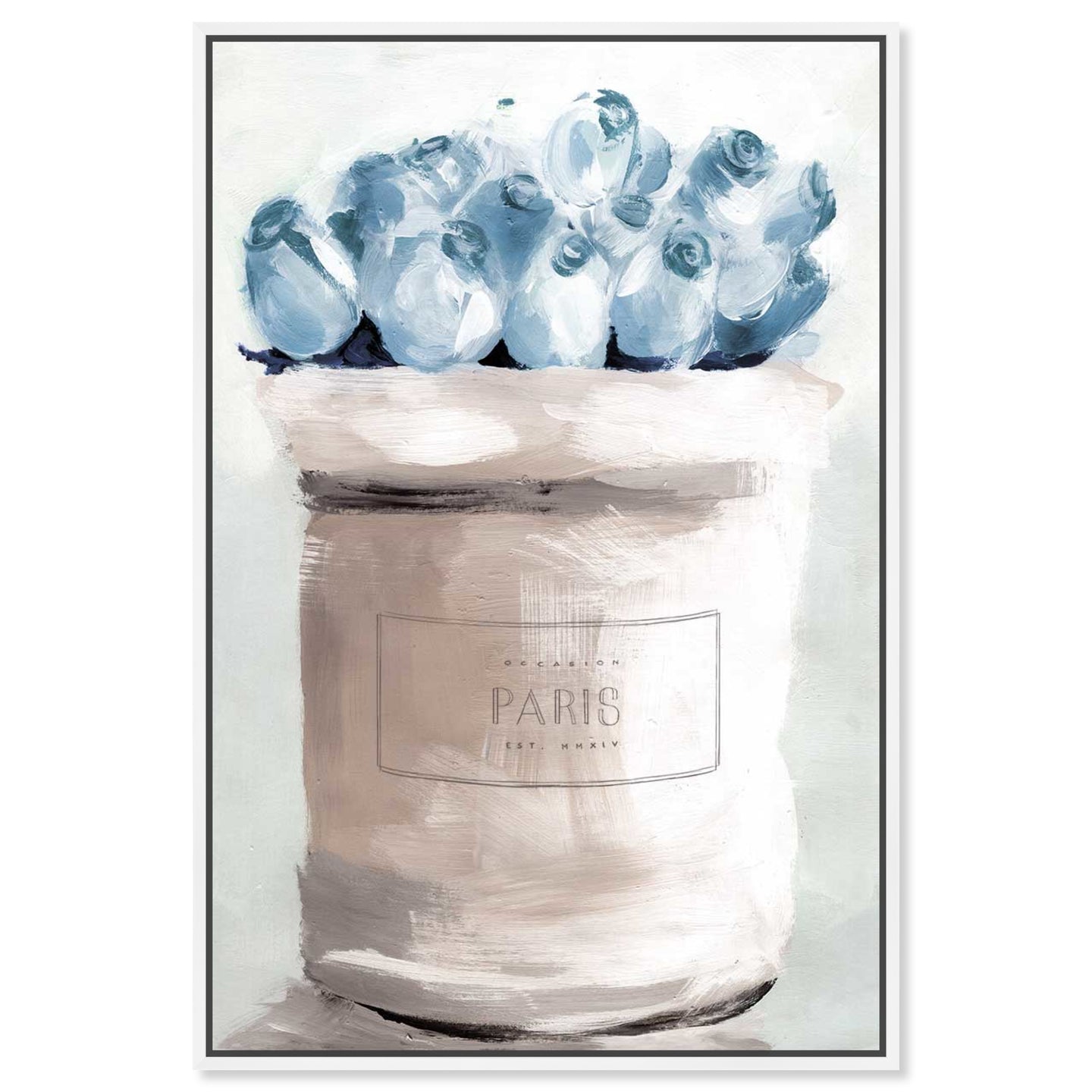 Blue Flowers From Paris