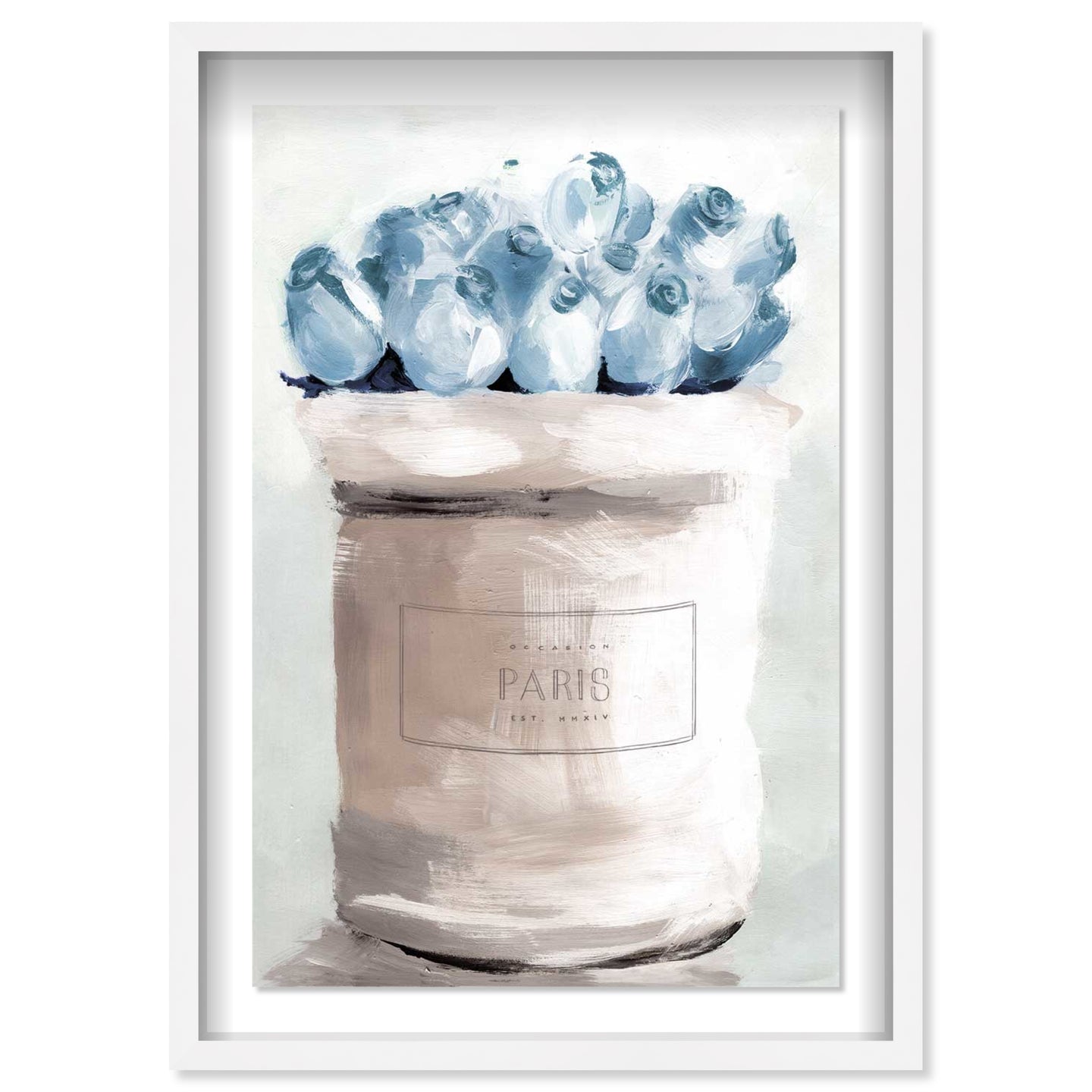 Blue Flowers From Paris