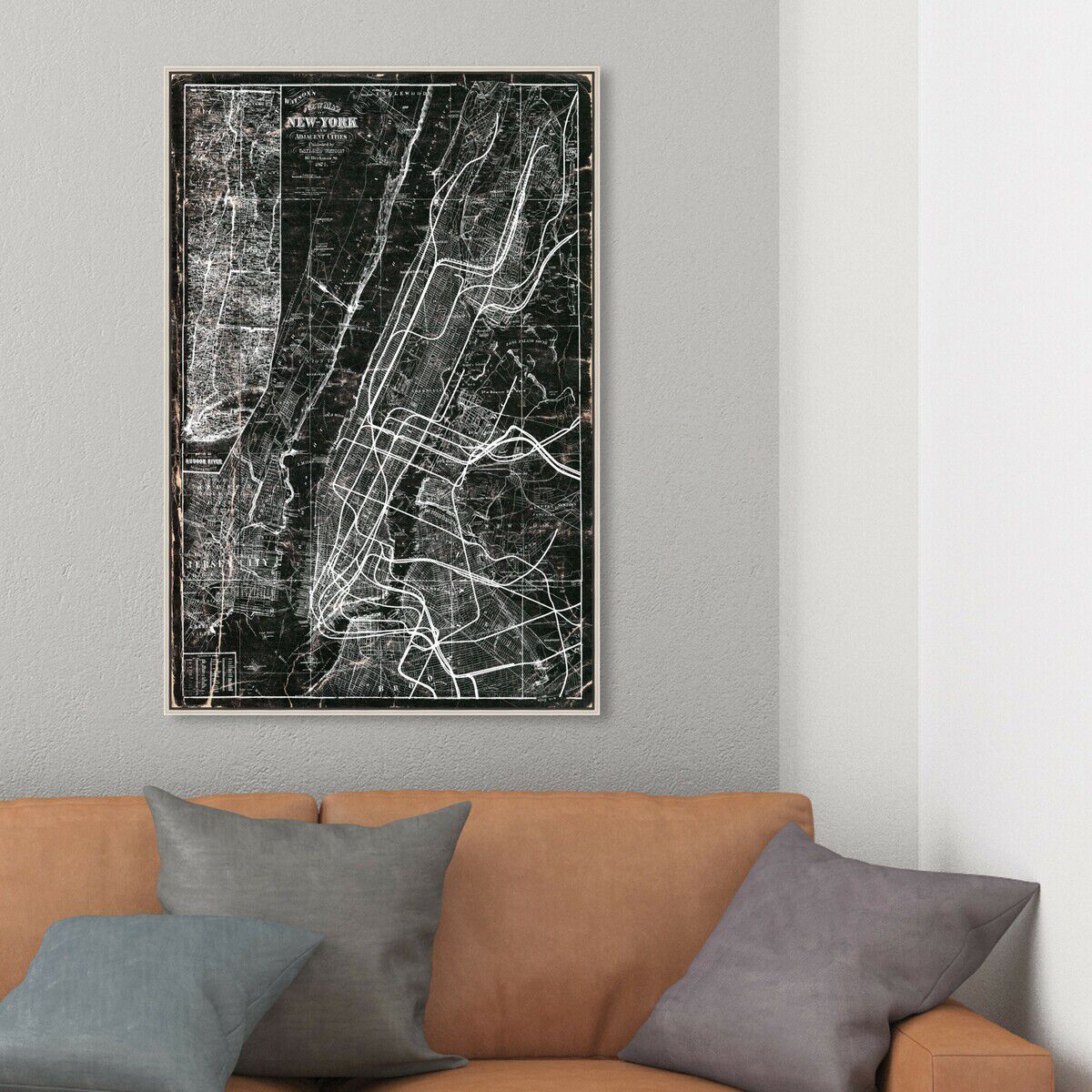36x54/Framed Canvas/CFL