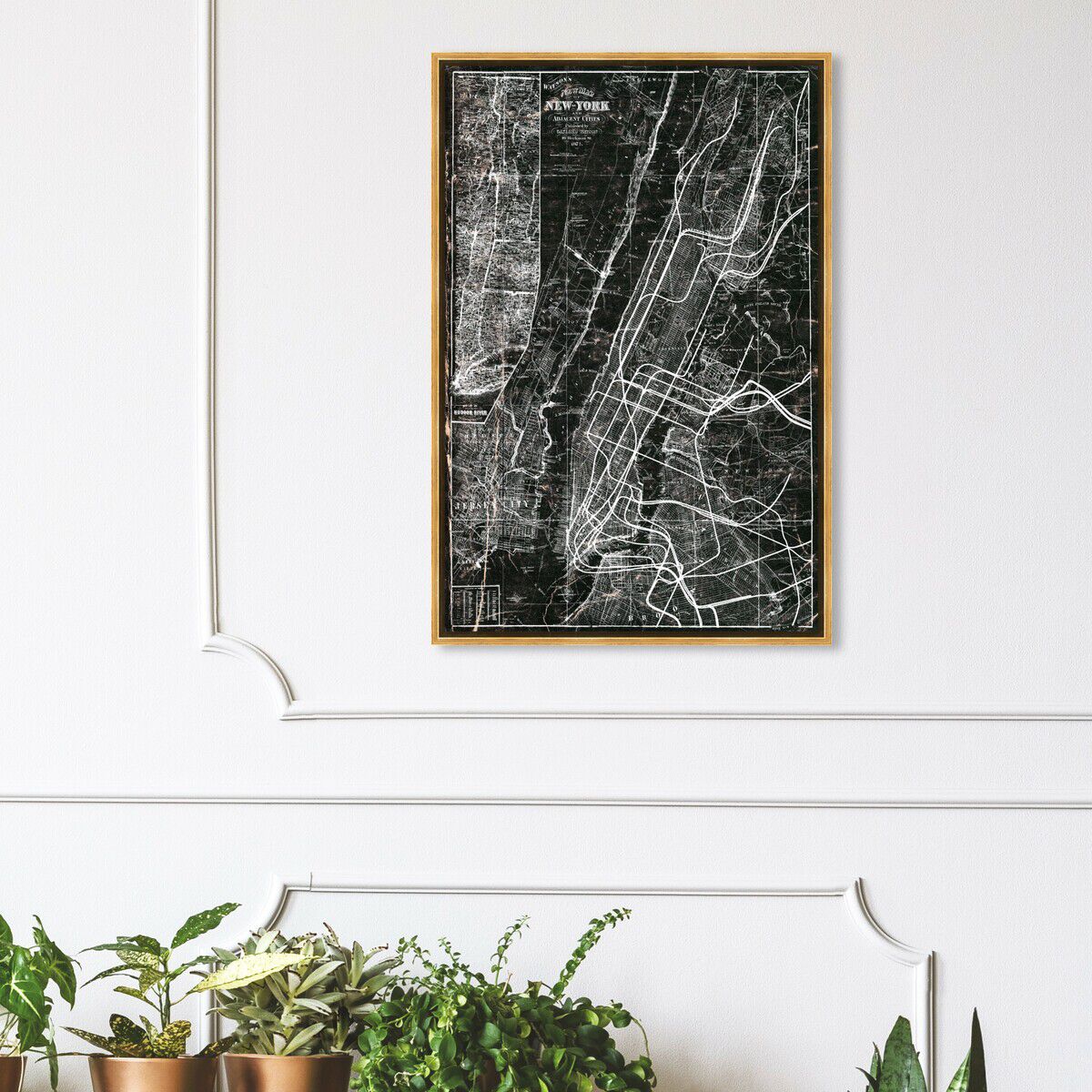 36x54/Framed Canvas/PSGLD
