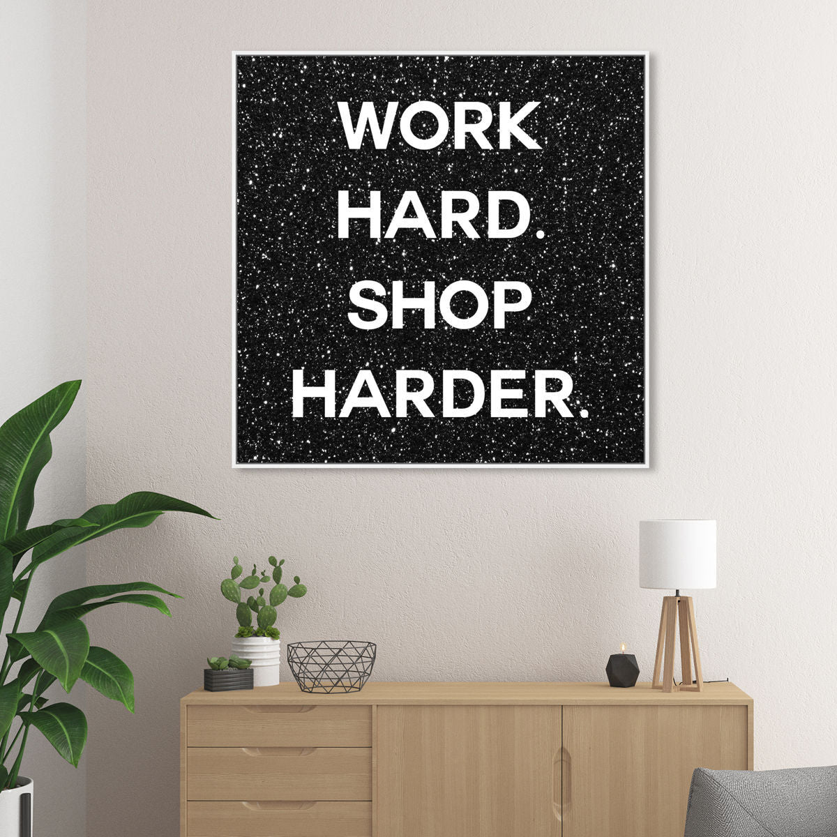 40x40/Framed Canvas/WFL