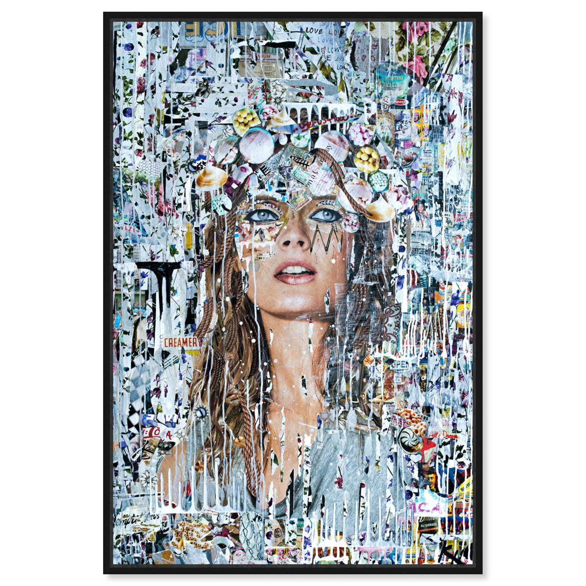 36x54/Framed Canvas/BFL
