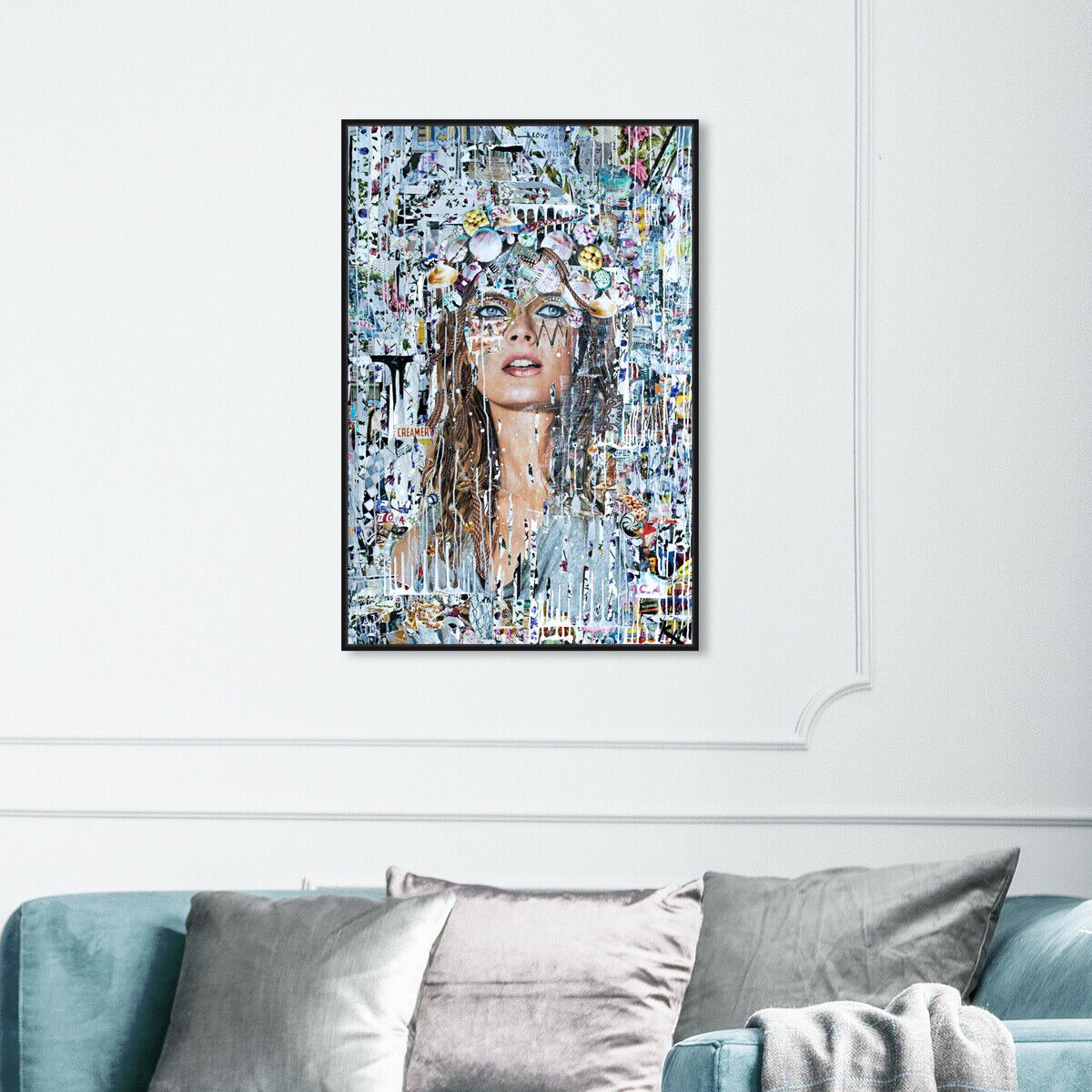 36x54/Framed Canvas/BFL