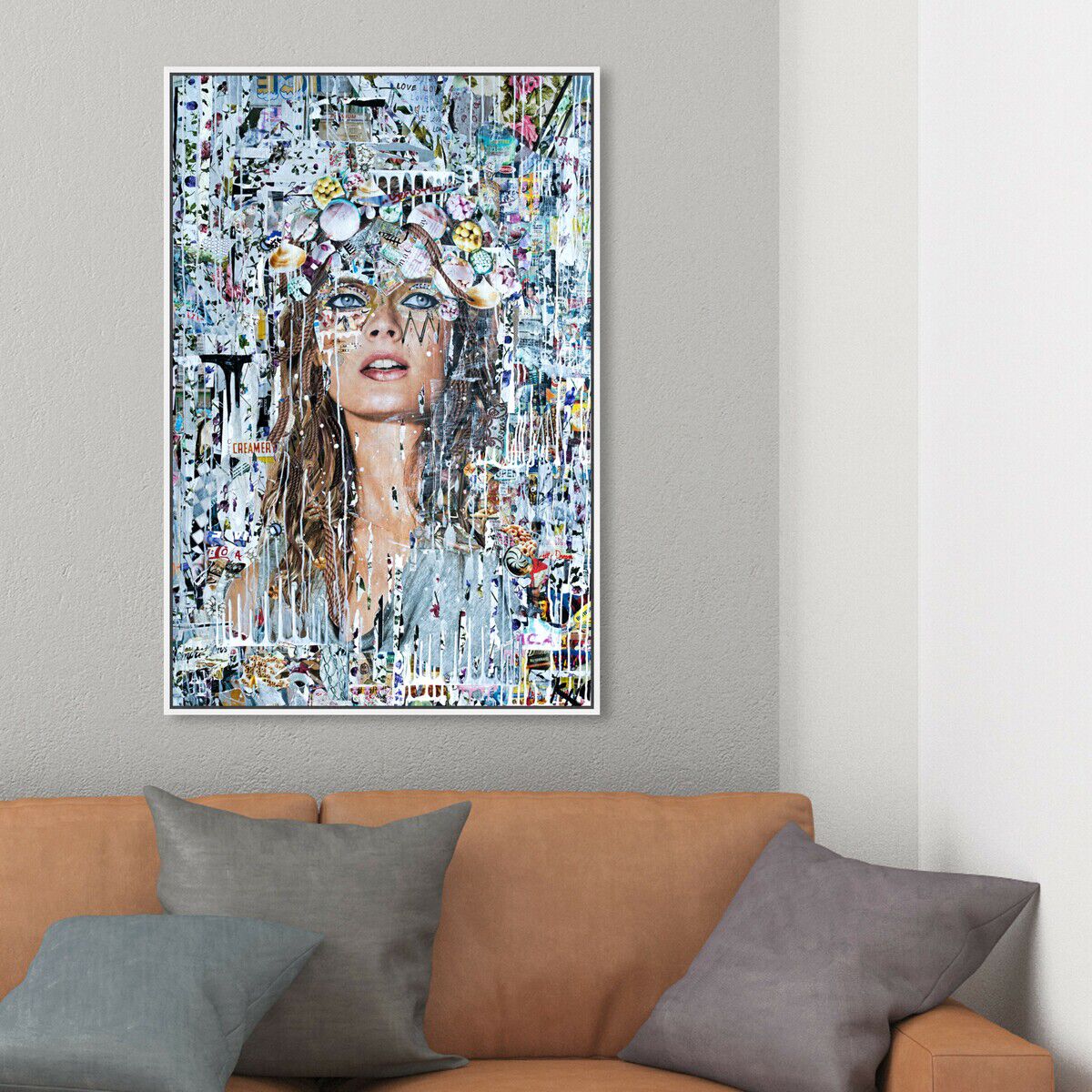 36x54/Framed Canvas/WFL