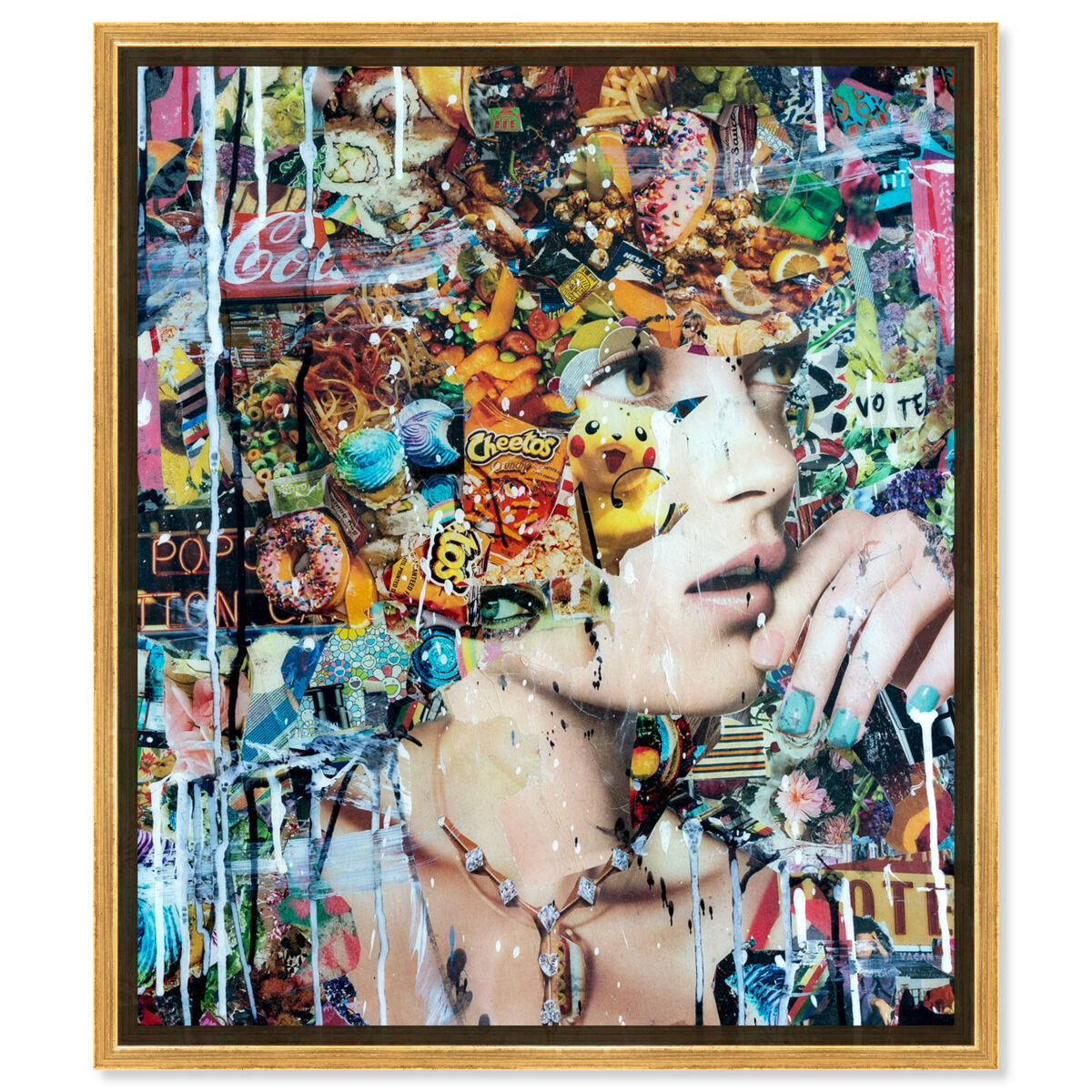 36x45/Framed Canvas/PSGLD