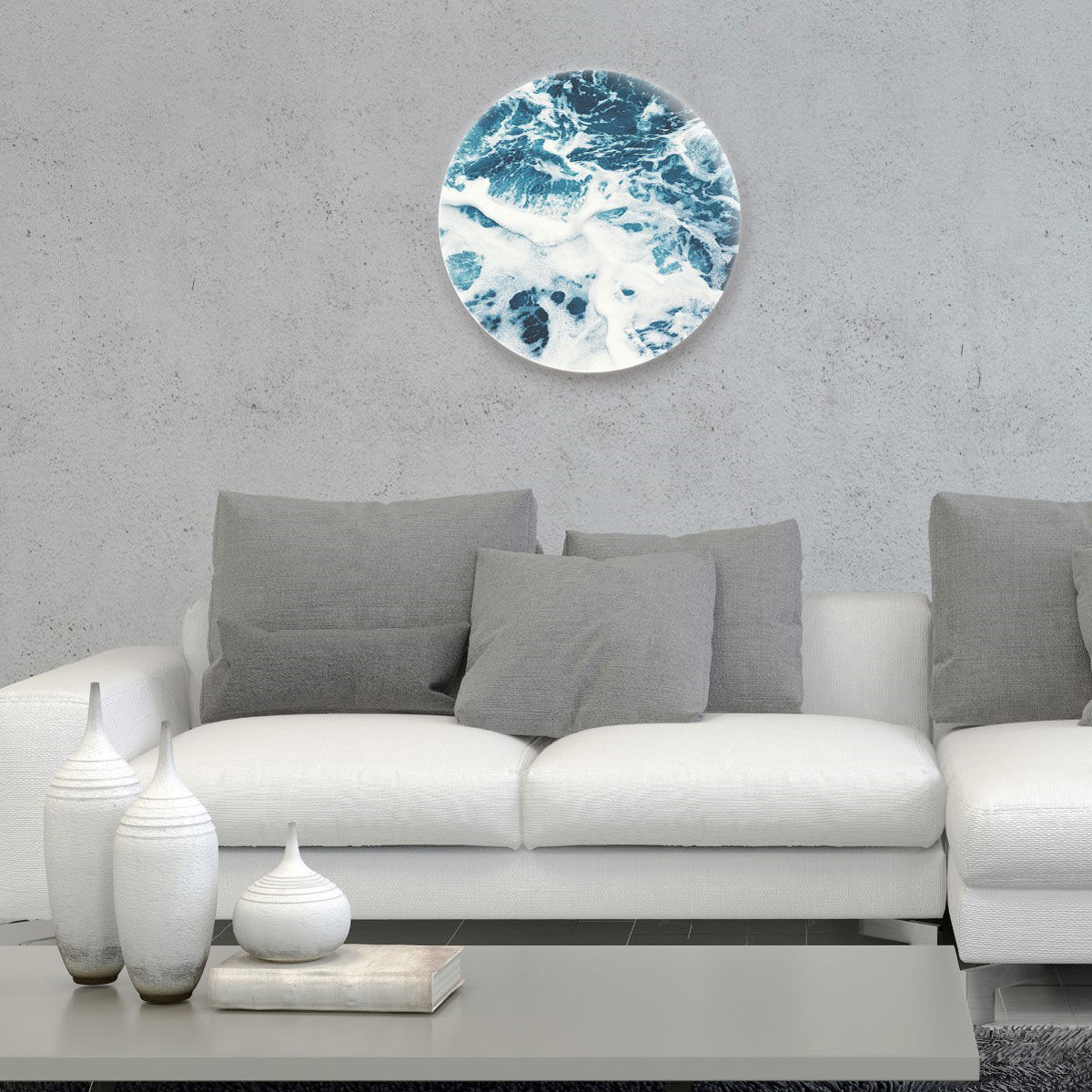 Mykonos Water I Circle