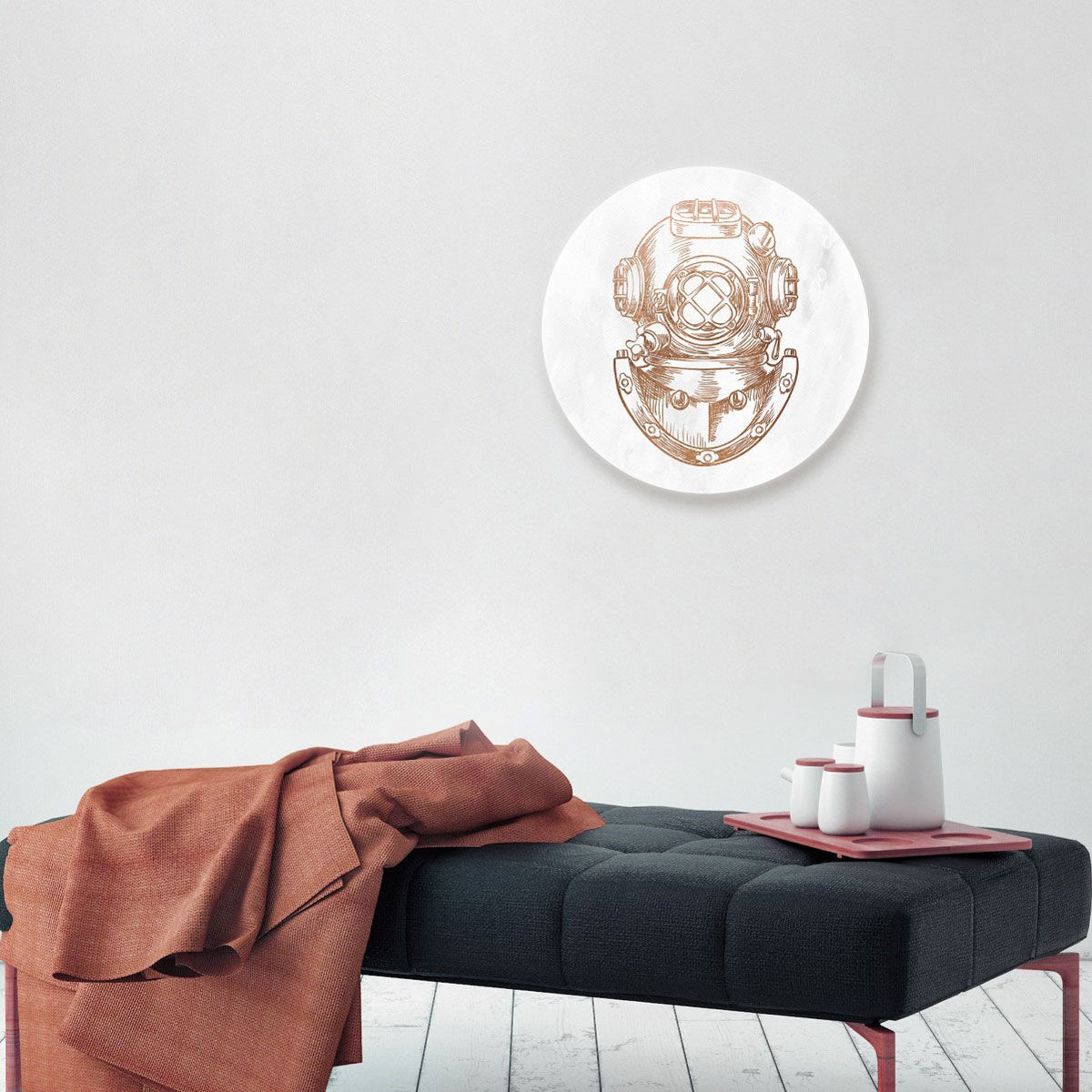 Antique Diving Circle