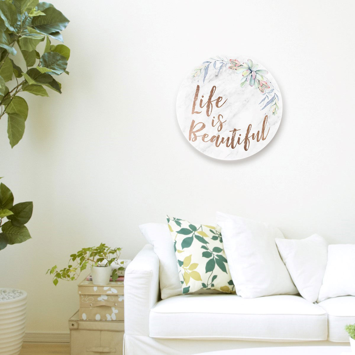 Life Is Beautiful Floral