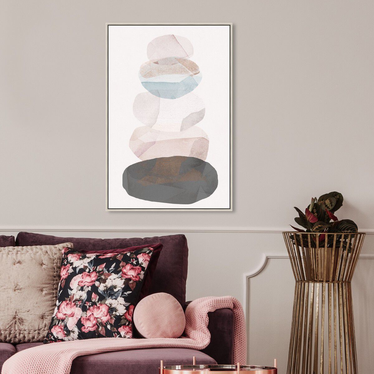 36x54/Framed Canvas/CFL