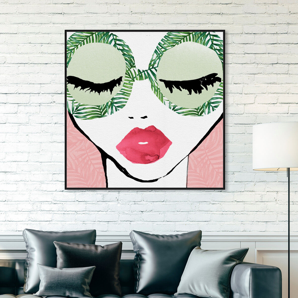 40x40/Framed Canvas/BFL