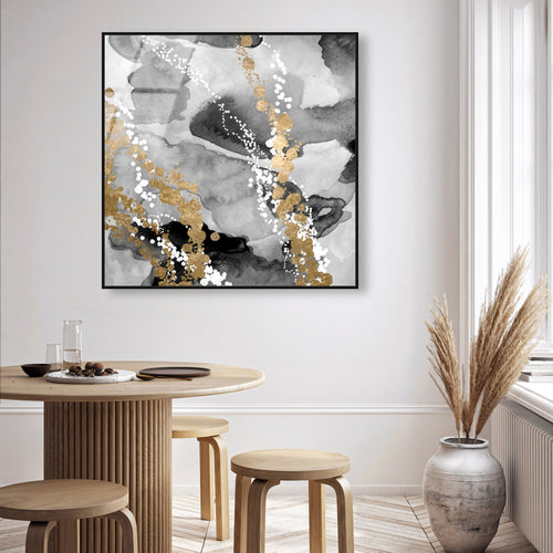 Luxury Black and Gold Abstract Wall Art | Oliver Gal