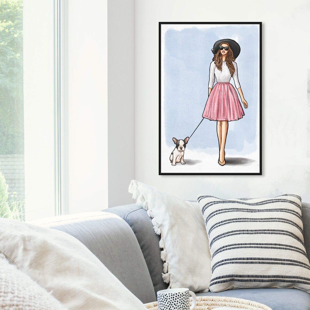 36x54/Framed Canvas/BFL