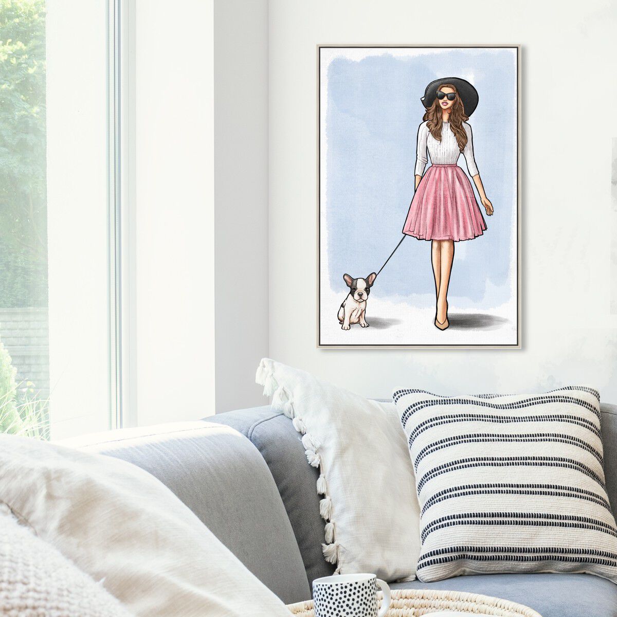 36x54/Framed Canvas/CFL