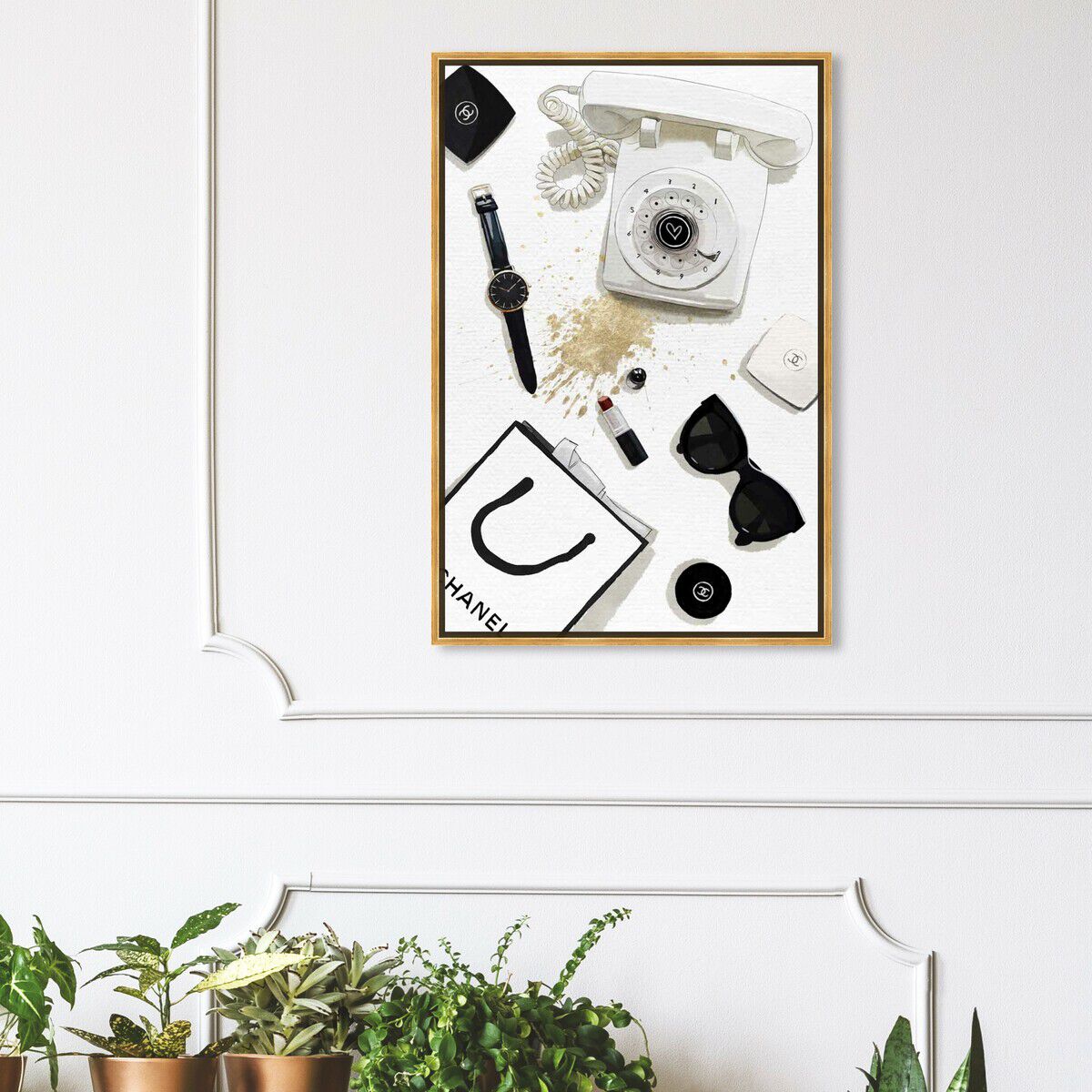 36x54/Framed Canvas/PSGLD