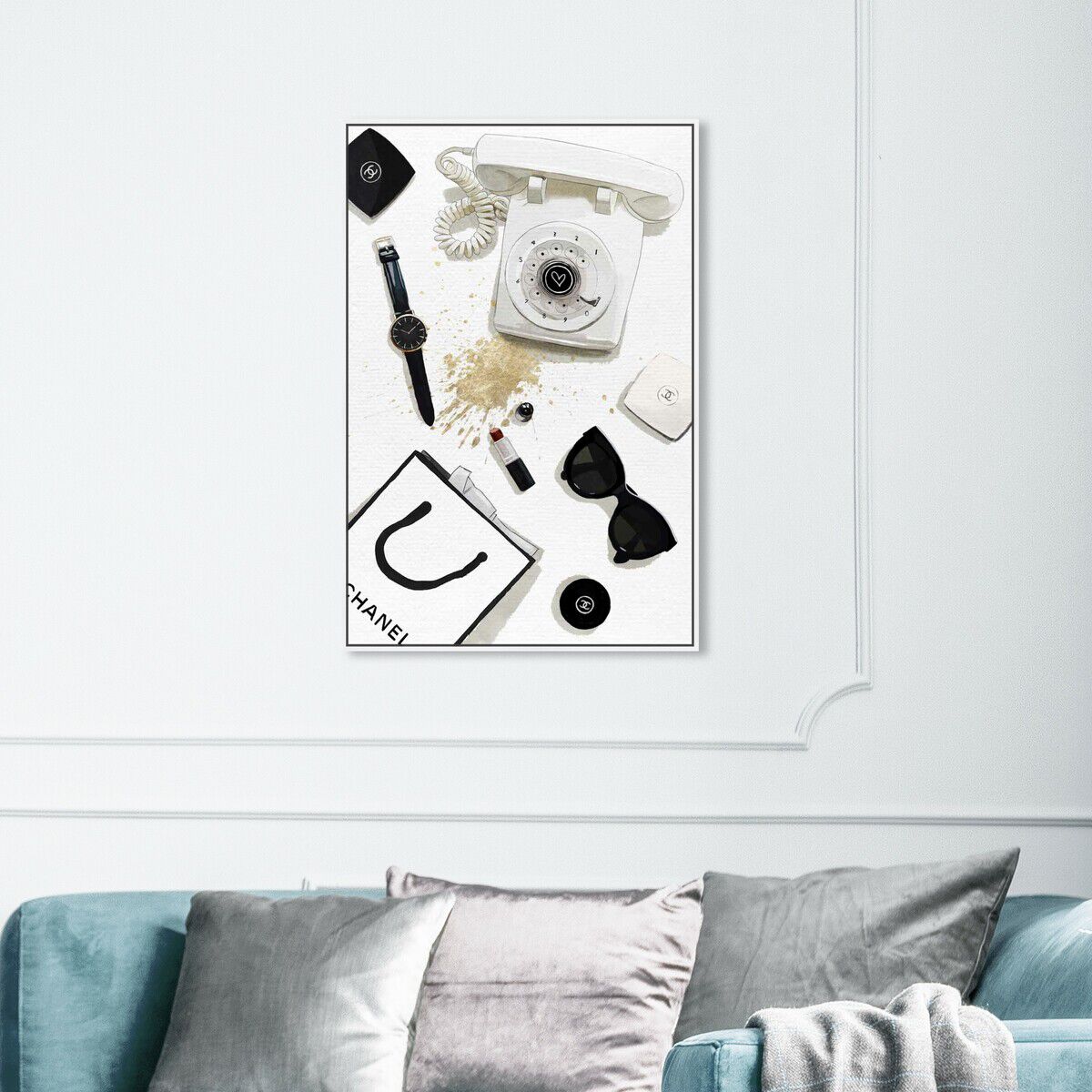 36x54/Framed Canvas/WFL