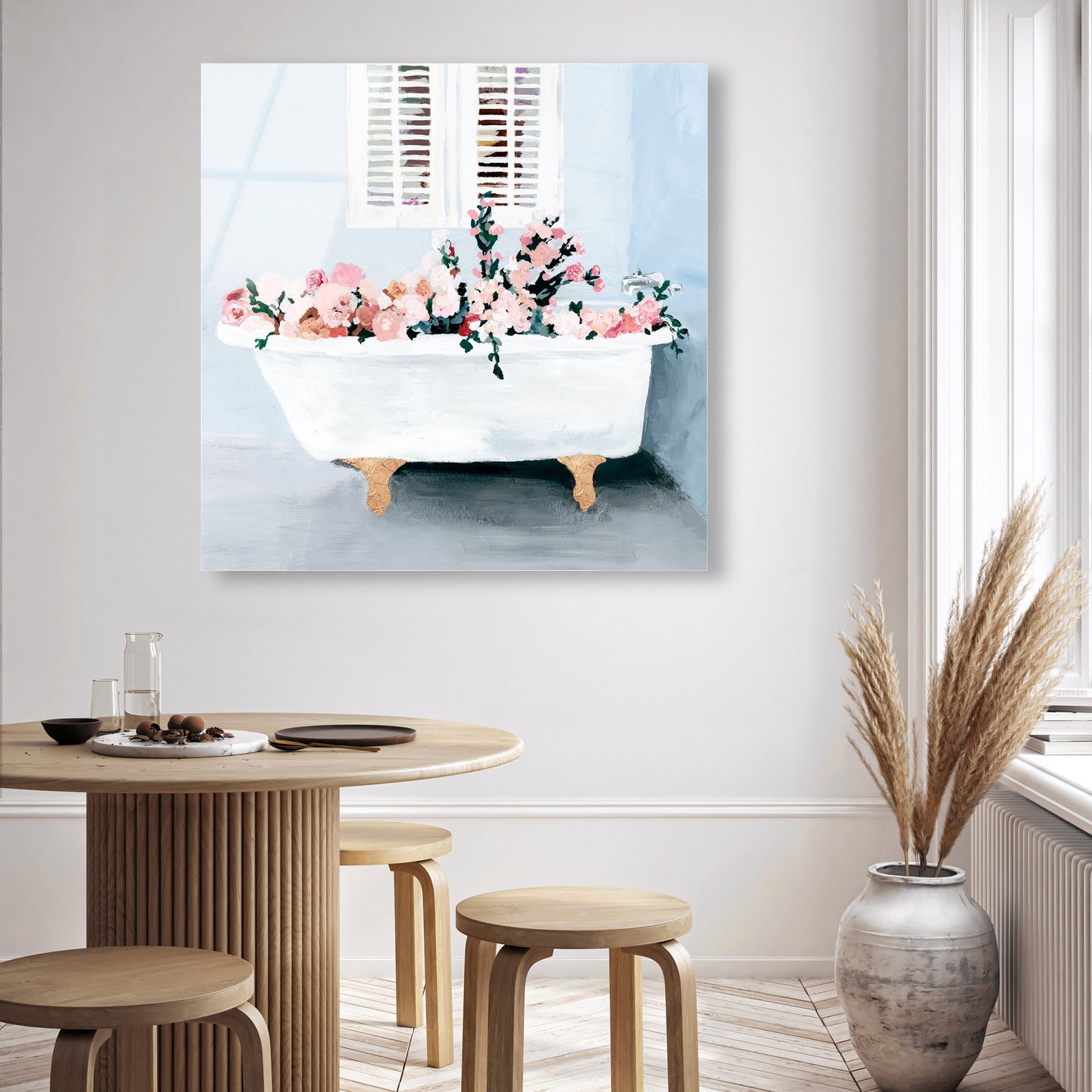 40x40/Acrylic/Unframed