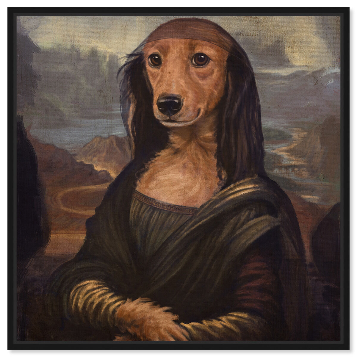 Mona Lisa Pet | By Oliver Gal