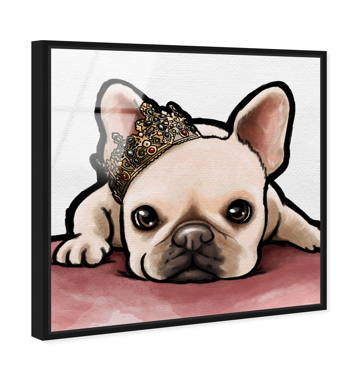 Royal Frenchie | By Oliver Gal