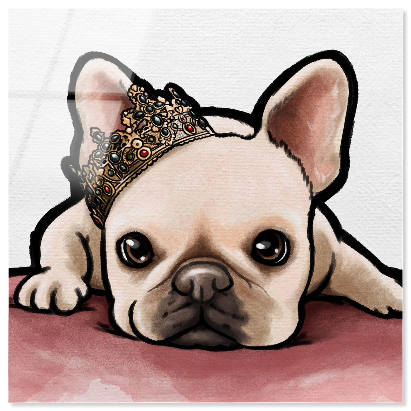 40x40/Acrylic/Unframed