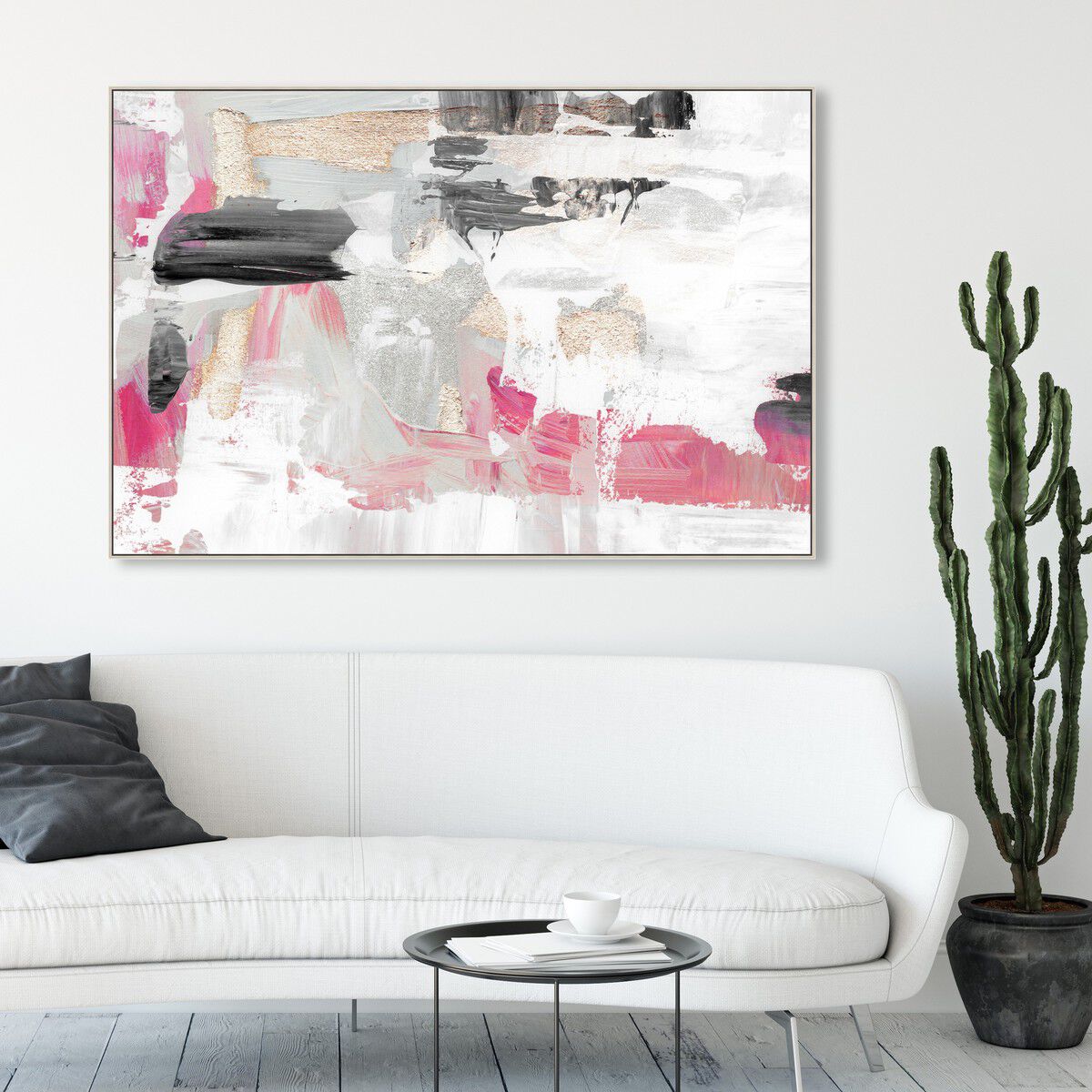 54x36/Framed Canvas/CFL