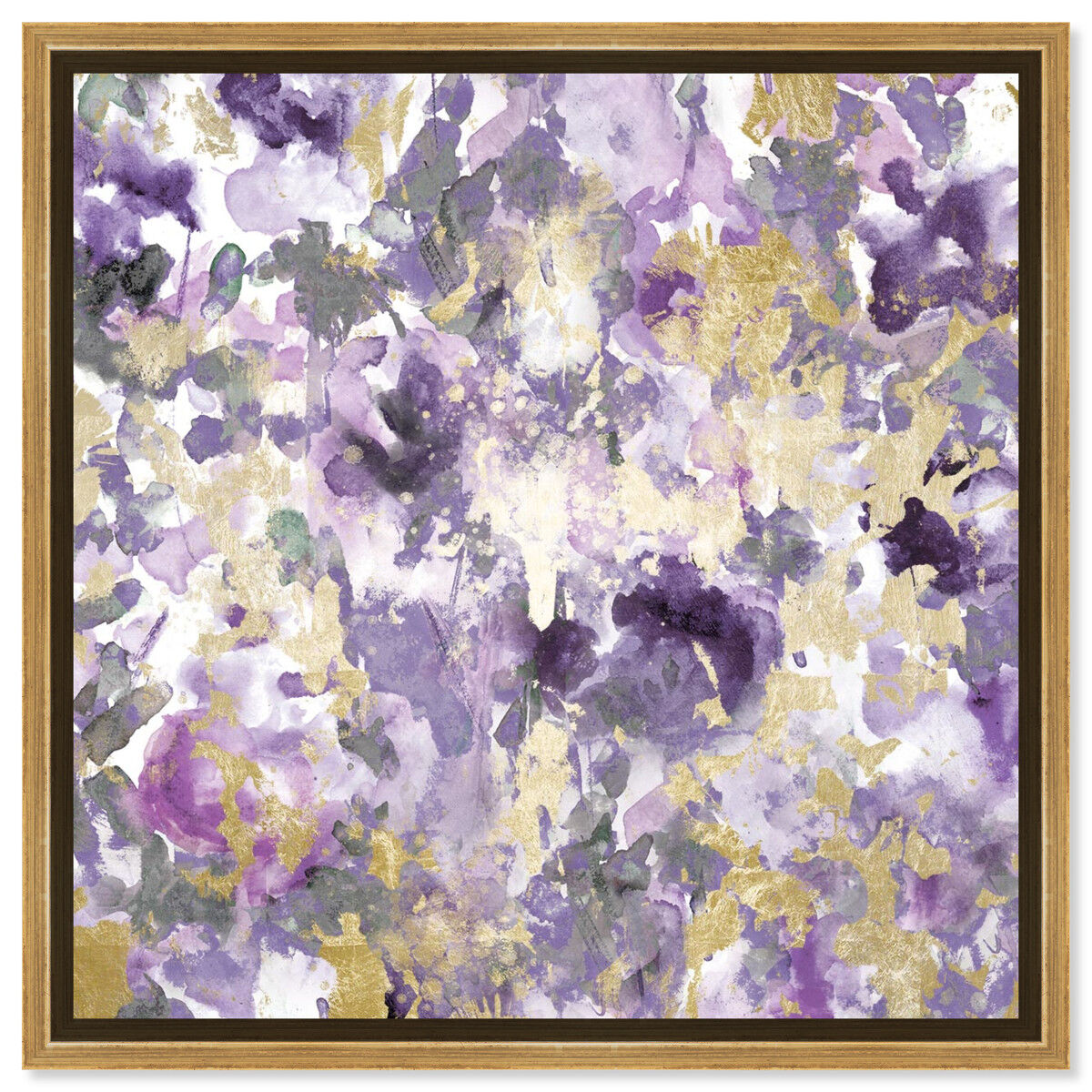 40x40/Framed Canvas/PSGLD