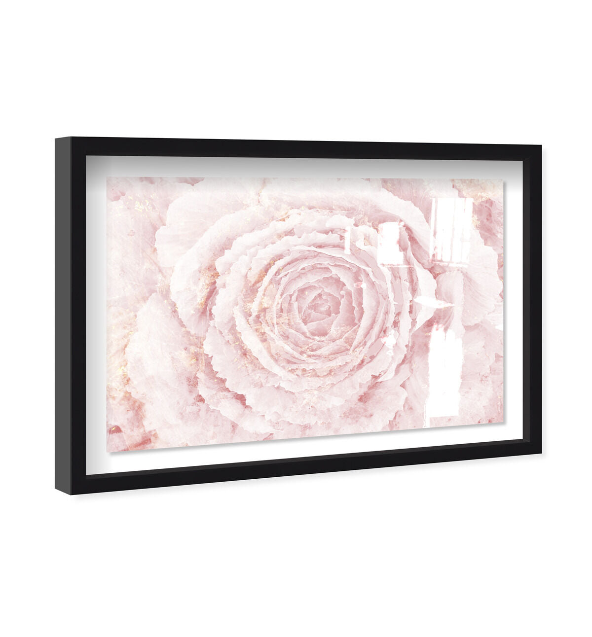 Blush Winter Flower Pink | Floral and Botanical Wall Art by Oliver Gal