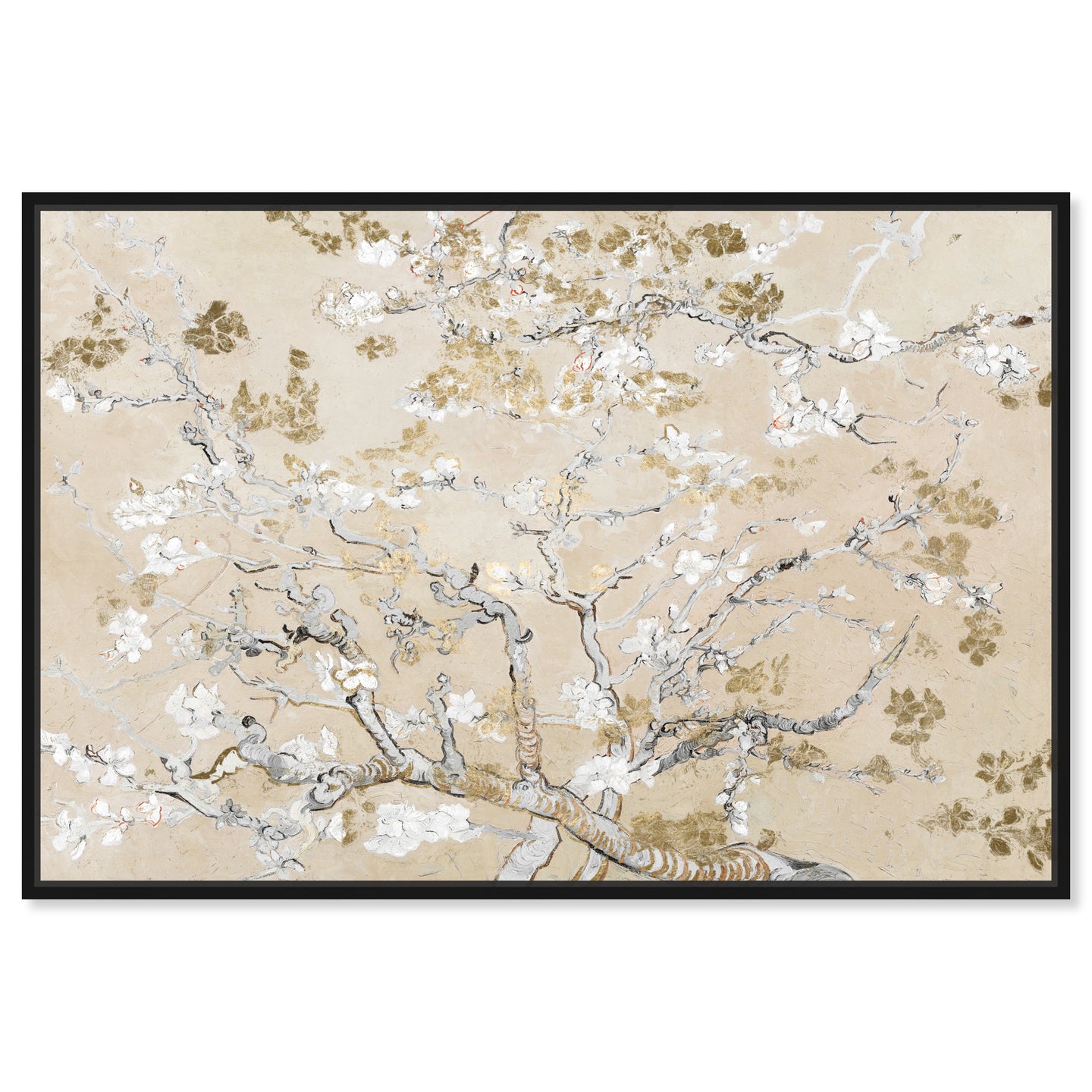Van Gogh in Golden Blossoms Inspiration