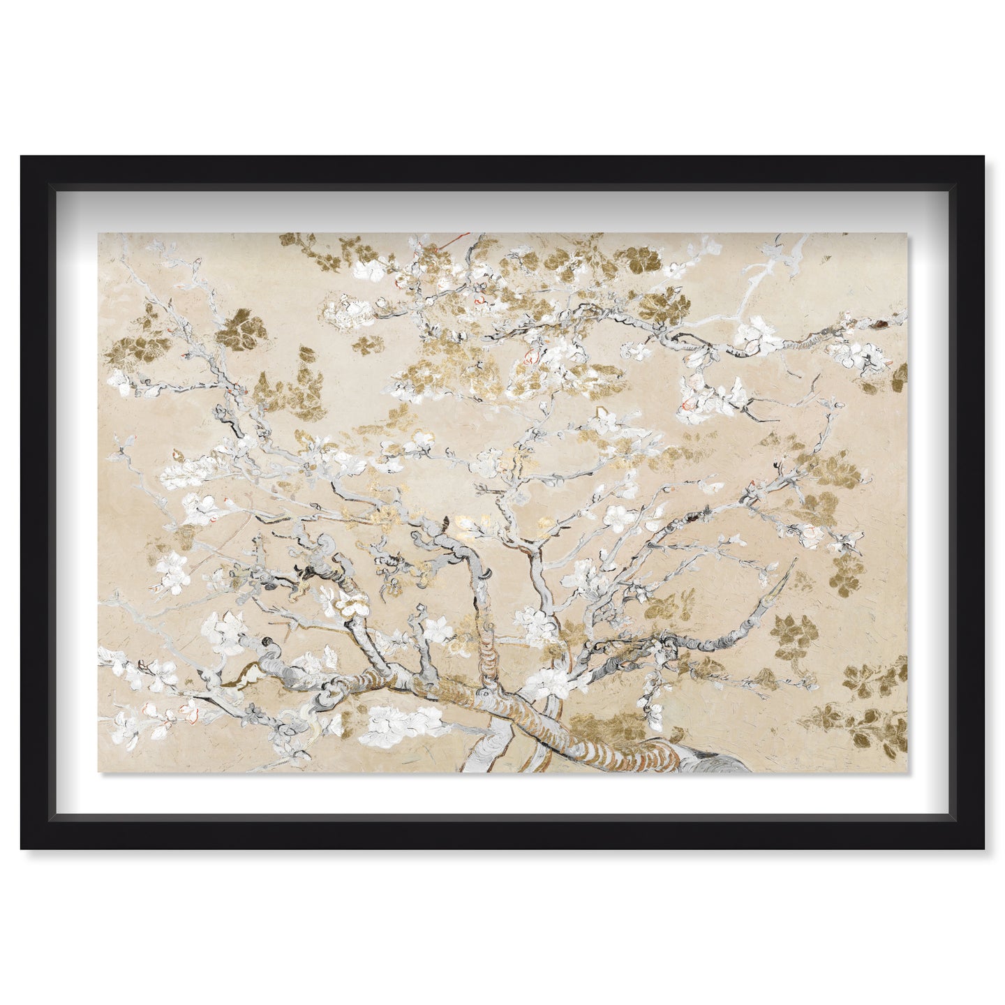 Van Gogh in Golden Blossoms Inspiration
