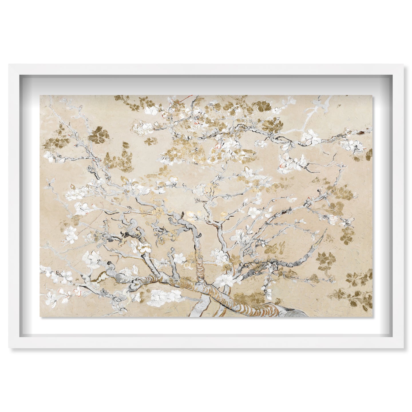 Van Gogh in Golden Blossoms Inspiration