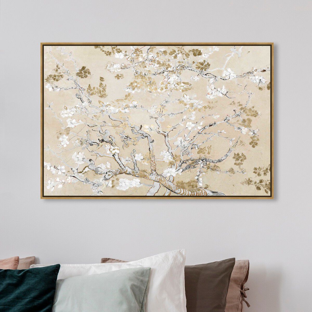 54x36/Framed Canvas/PSGLD