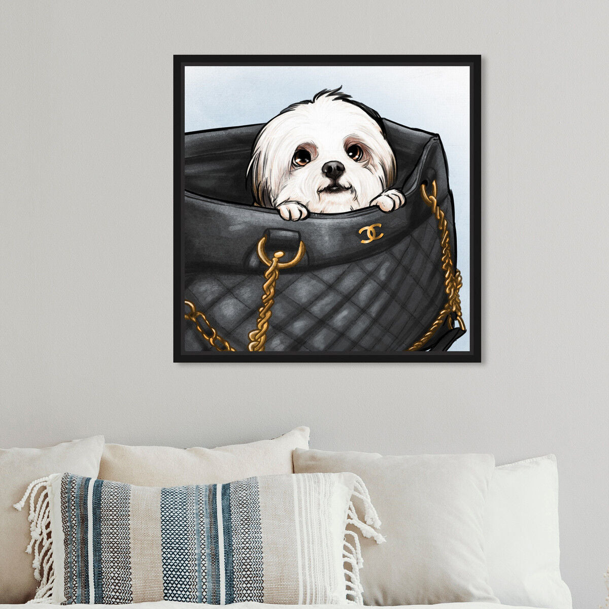 40x40/Framed Canvas/BFL