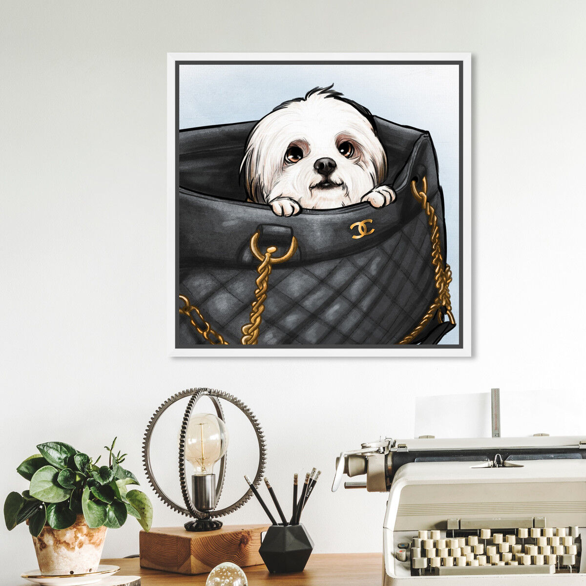 40x40/Framed Canvas/WFL