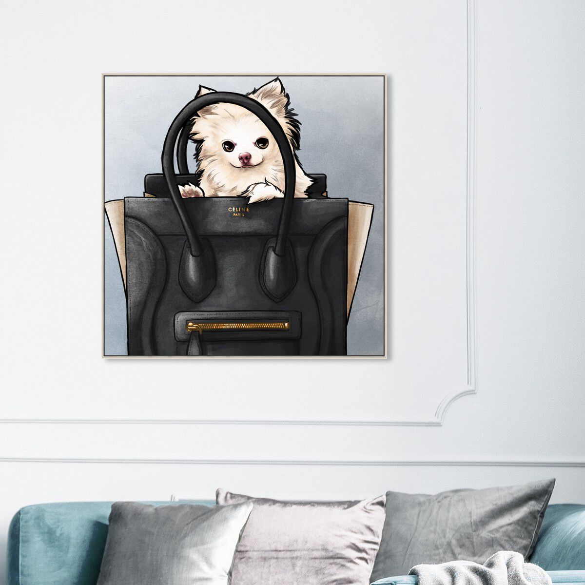40x40/Framed Canvas/CFL