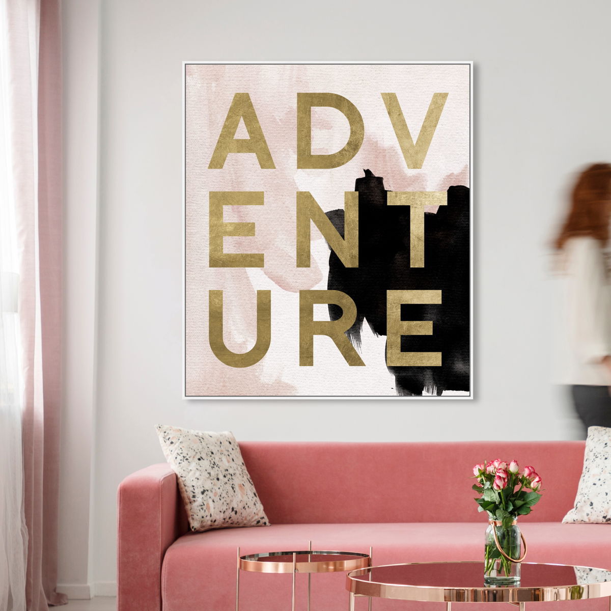 36x45/Framed Canvas/WFL