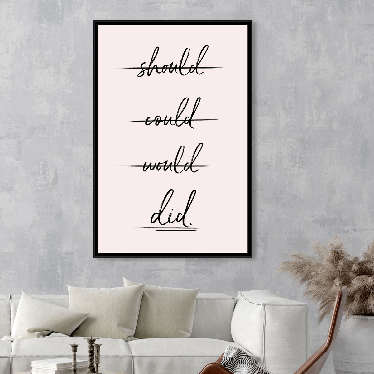 36x54/Framed Canvas/BFL
