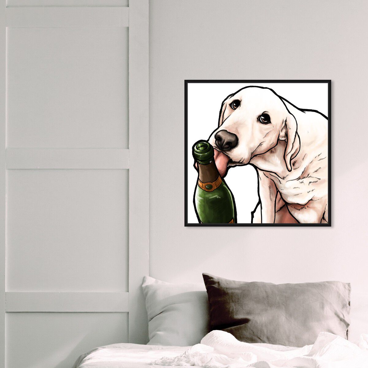 40x40/Framed Canvas/BFL