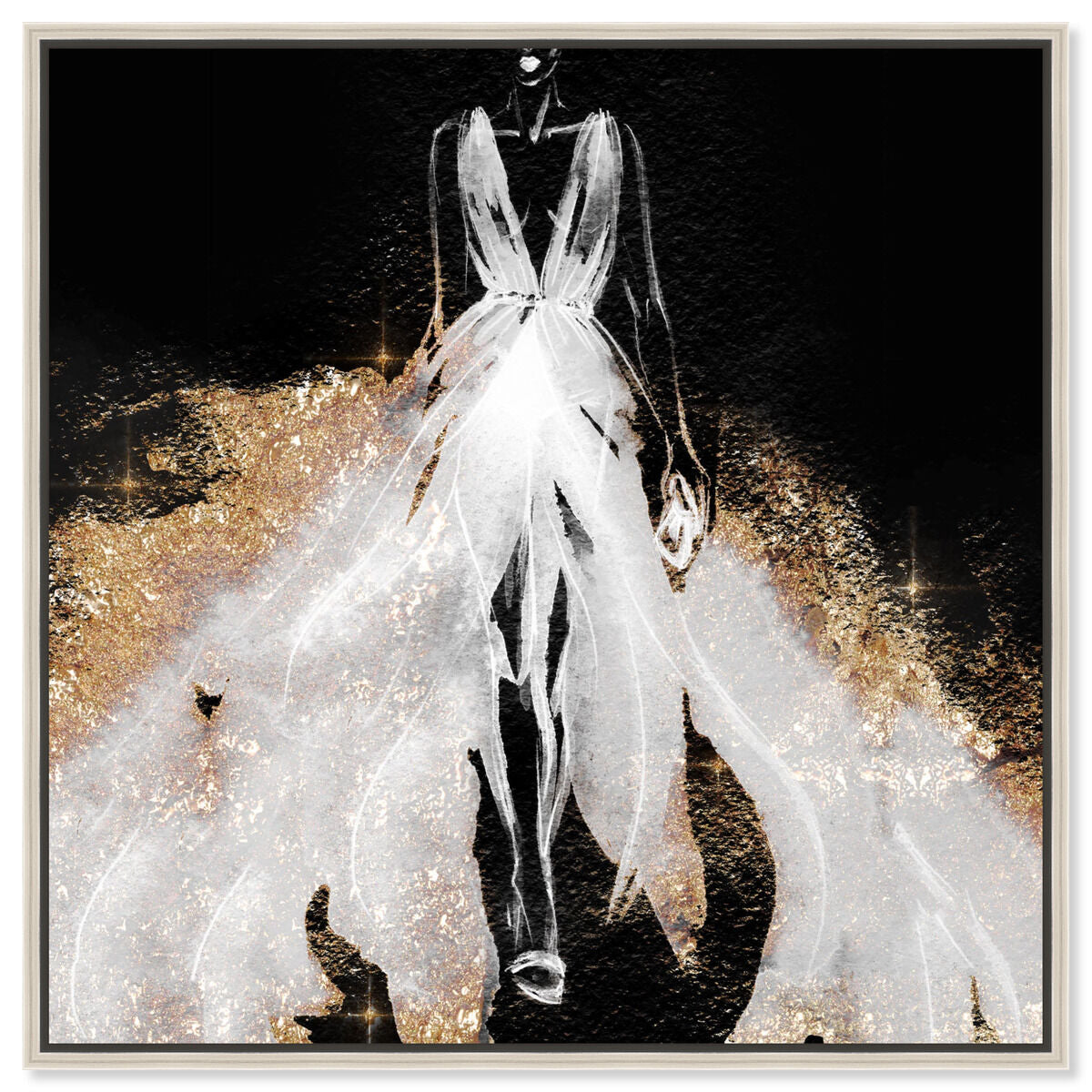 Oliver Gal☆NIGHT FOR STARS Night For Stars Elegance | Fashion and Glam Wall Art by Oliver Gal
