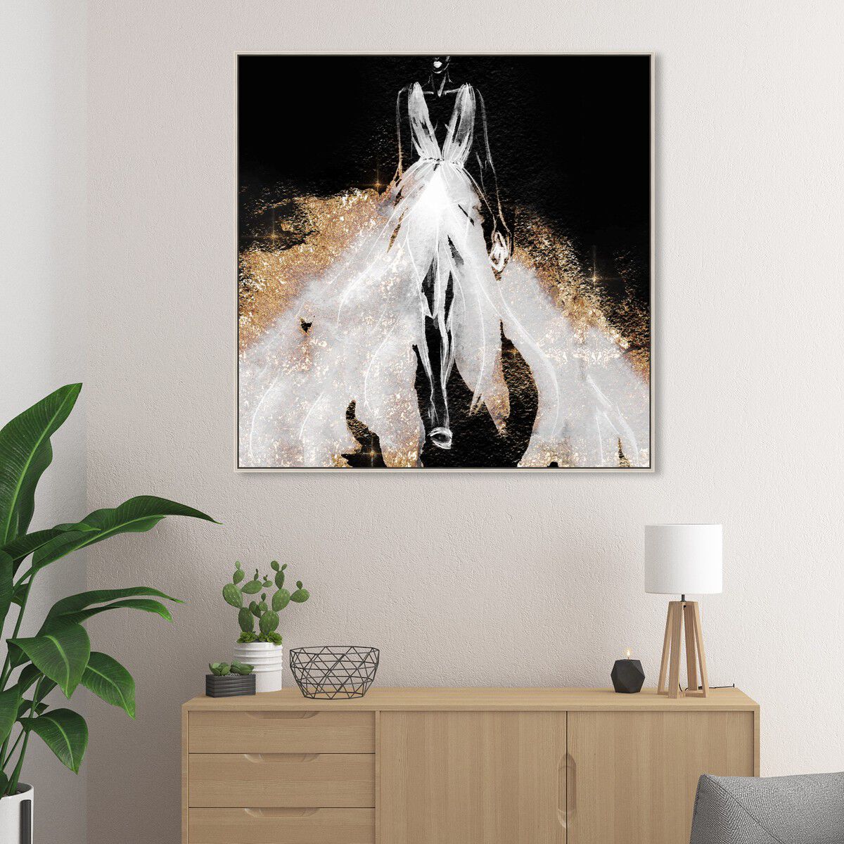 Oliver Gal☆NIGHT FOR STARS Night For Stars Elegance | Fashion and Glam Wall Art by Oliver Gal