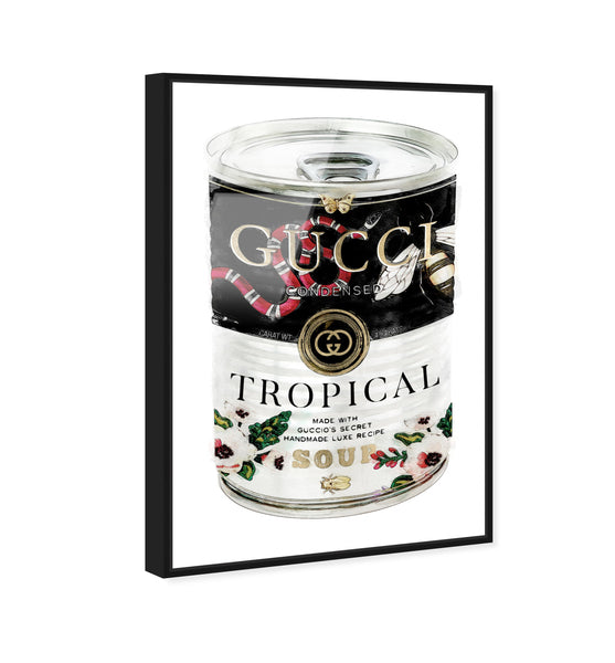 Italian Luxe Soup | Fashion and Glam Wall Art by Oliver Gal