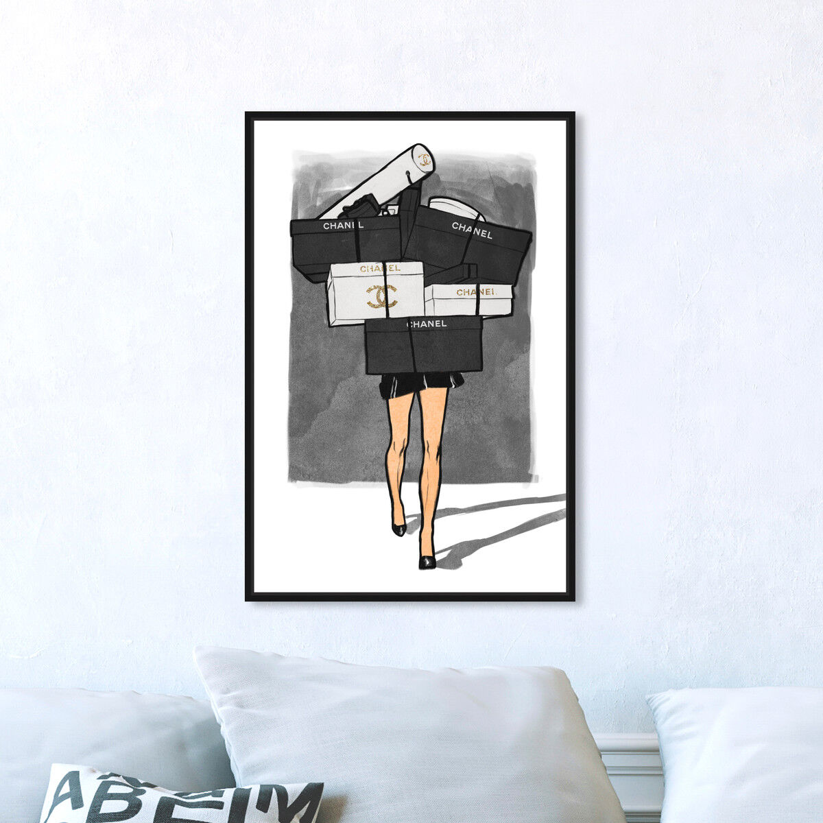 36x54/Framed Canvas/BFL