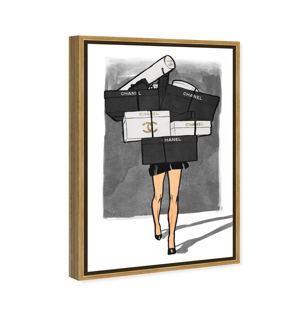 36x54/Framed Canvas/PSGLD