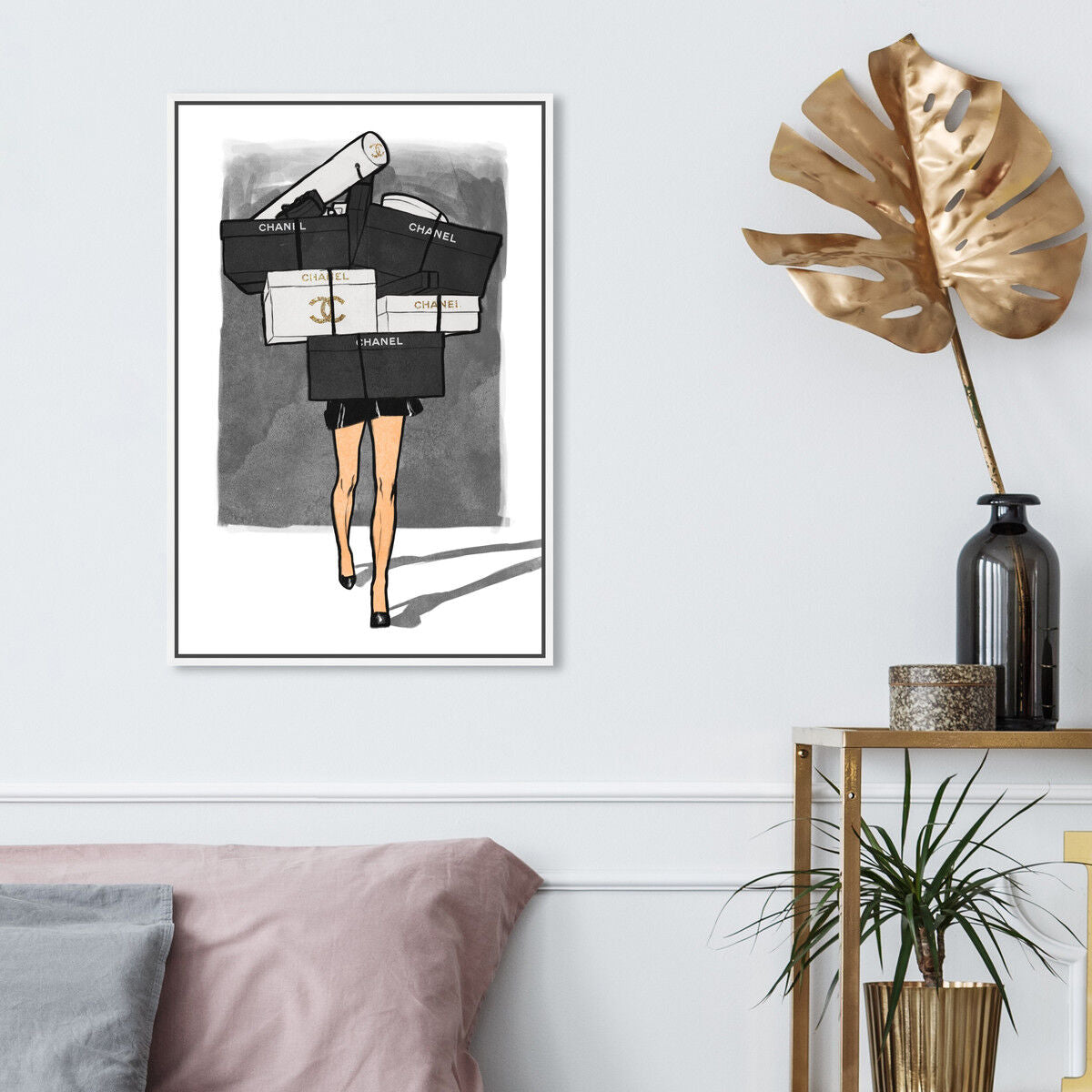 36x54/Framed Canvas/WFL