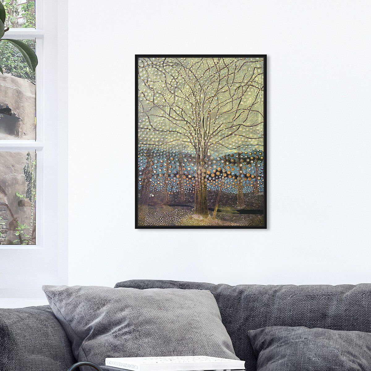36x54/Framed Canvas/BFL