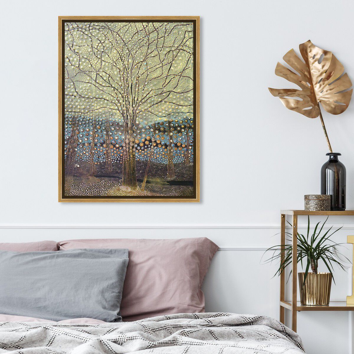 36x54/Framed Canvas/PSGLD