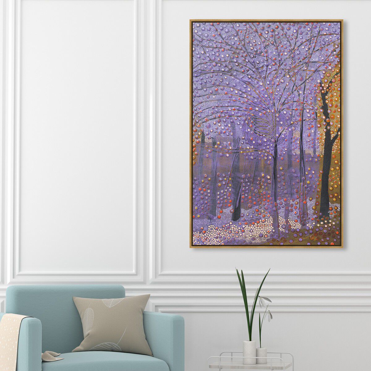 36x54/Framed Canvas/PSGLD