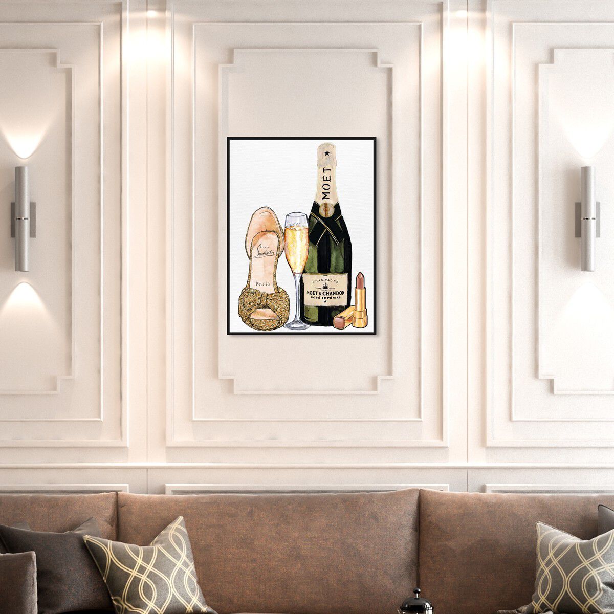 36x54/Framed Canvas/BFL