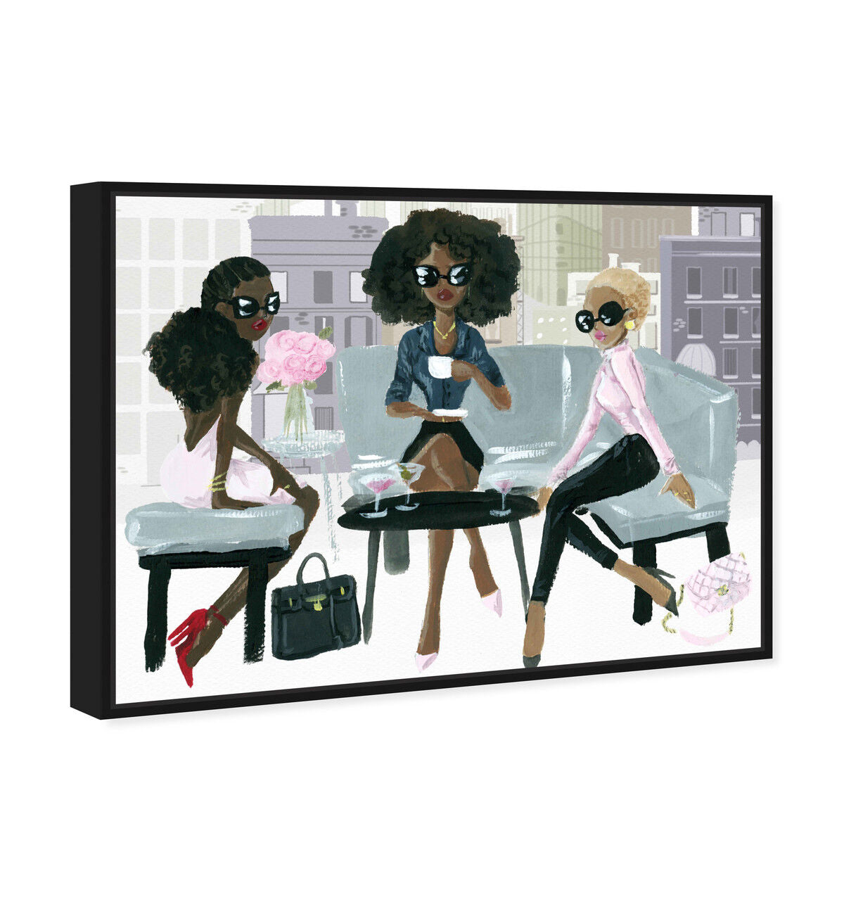 54x36/Framed Canvas/BFL