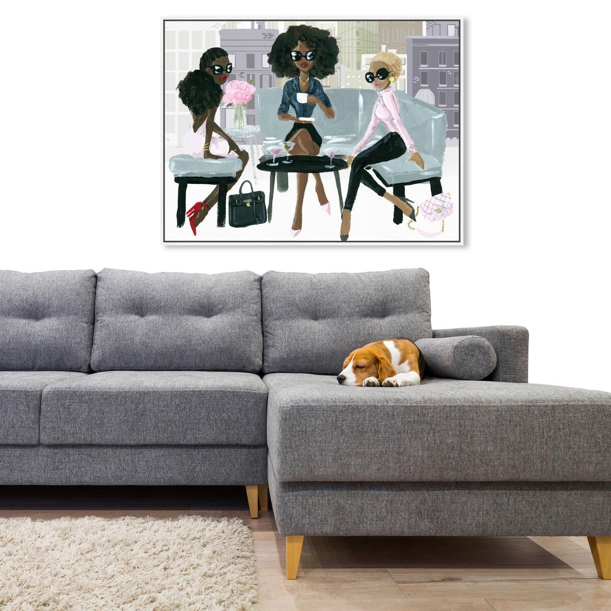 54x36/Framed Canvas/WFL