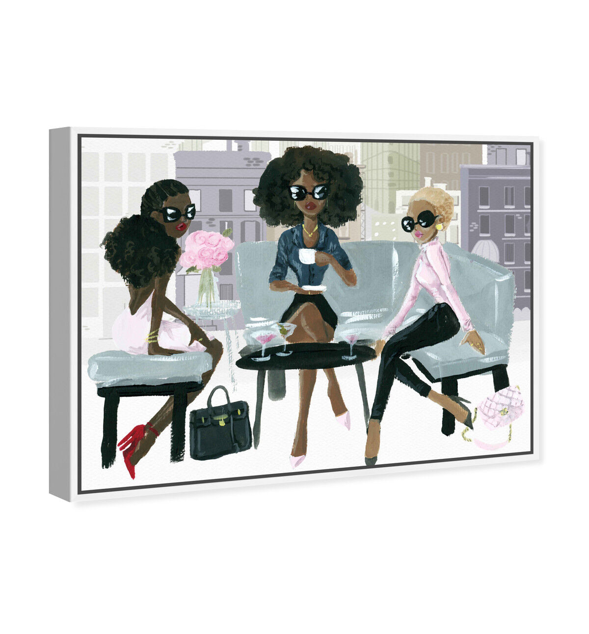 54x36/Framed Canvas/WFL