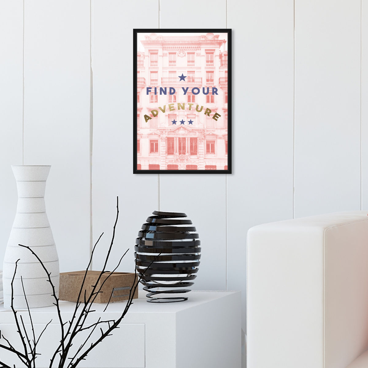 36x54/Framed Canvas/BFL